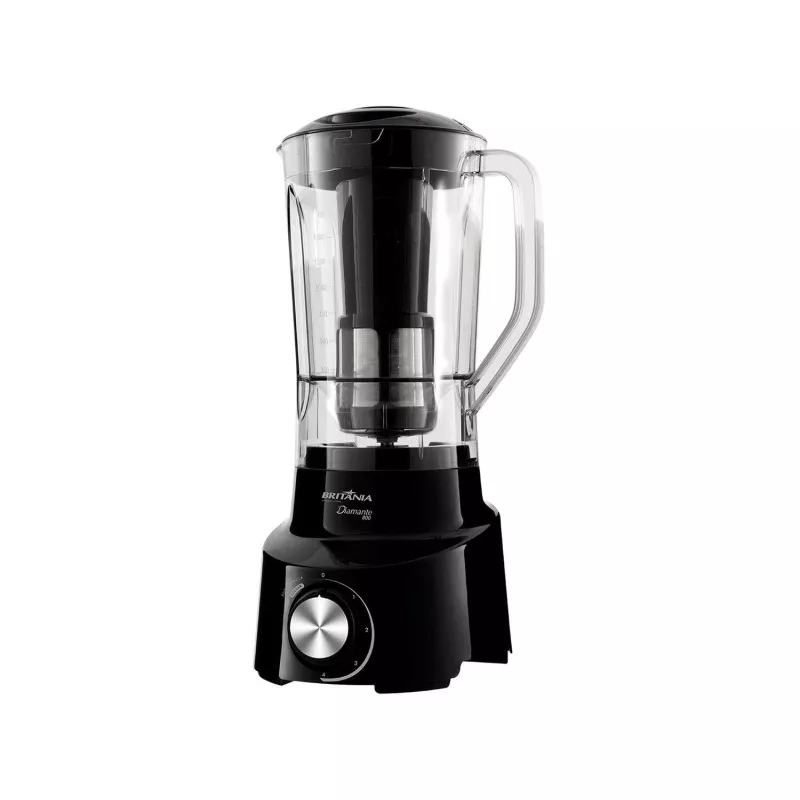 Liquidificador 04 Velocidades 1050w Diamante 800 Preto Britania