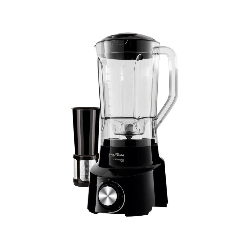 Liquidificador 04 Velocidades 1050w Diamante 800 Preto Britania