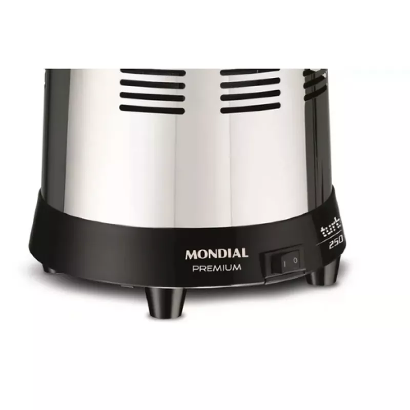 Espremedor De Frutas 250w Turbo Premium Preto Inox Mondial