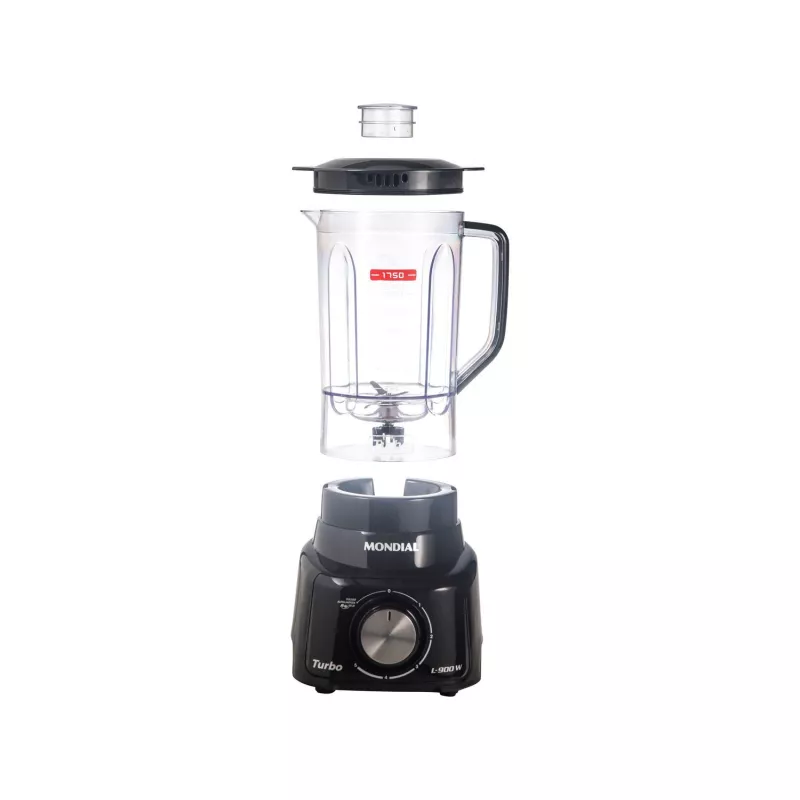 Liquidificador 05 Velocidades   900w L900 Preto Mondial