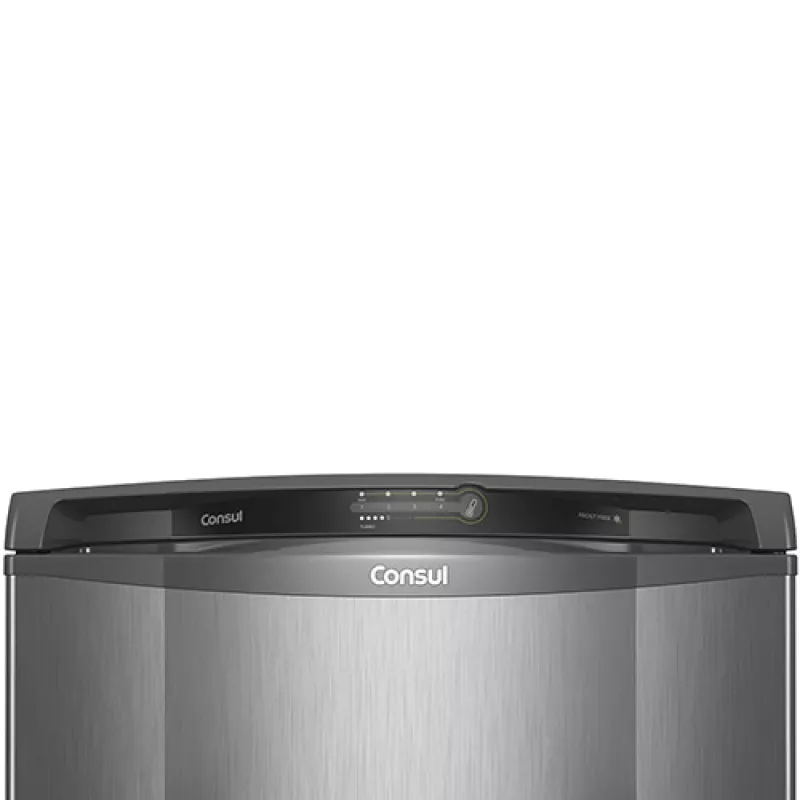 Refrigerador-geladeira Frost Free 1 Porta 342l Crb39 Inox Consul