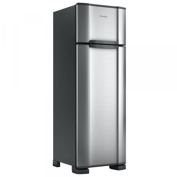 Refrigerador-geladeira Cycle Defrost 2 Portas 306l Rcd38 Inox Esmaltec