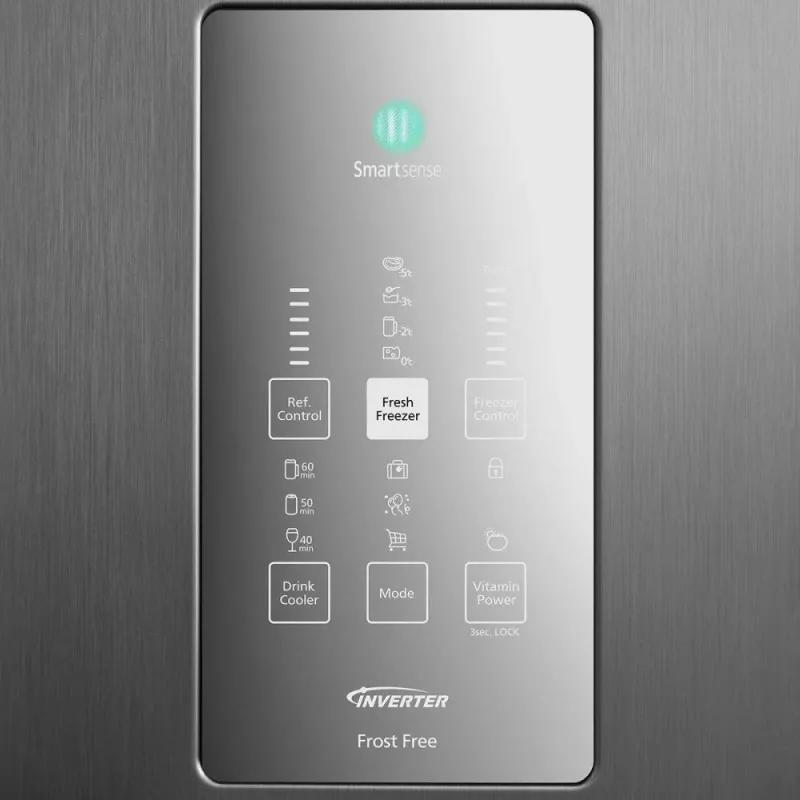 Refrigerador-geladeira Frost Free 2 Portas 480l Nrbb71 Inox Panasonic
