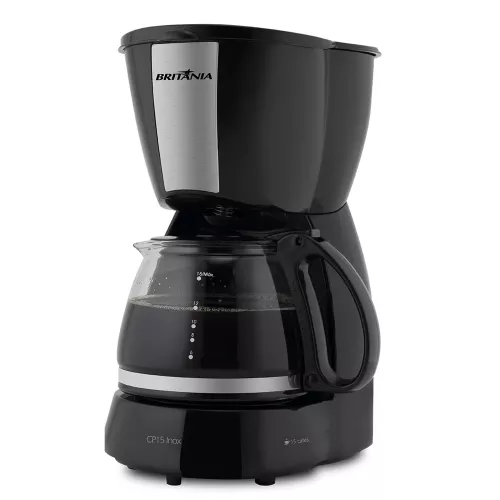 Cafeteira 15 Xícaras Cp15 Preta Britania