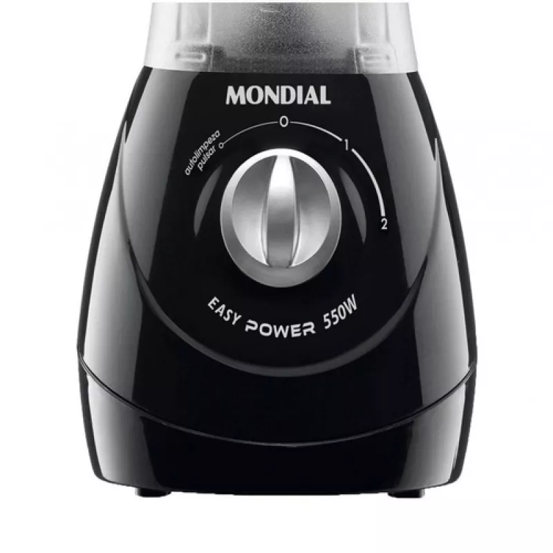 Liquidificador 02 Velocidades   550w L550 Preto Mondial