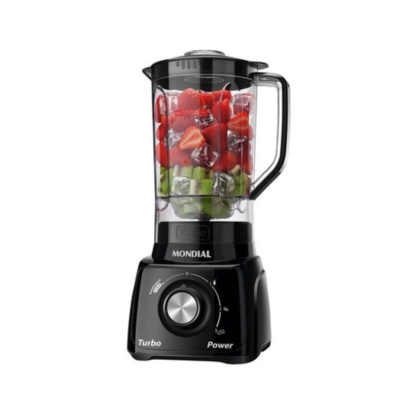 Liquidificador 03 Velocidades   550w L99 Preto Mondial