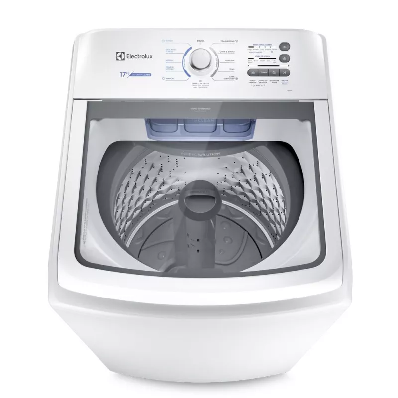 Máquina De Lavar Roupas 17kg Led Branca Electrolux