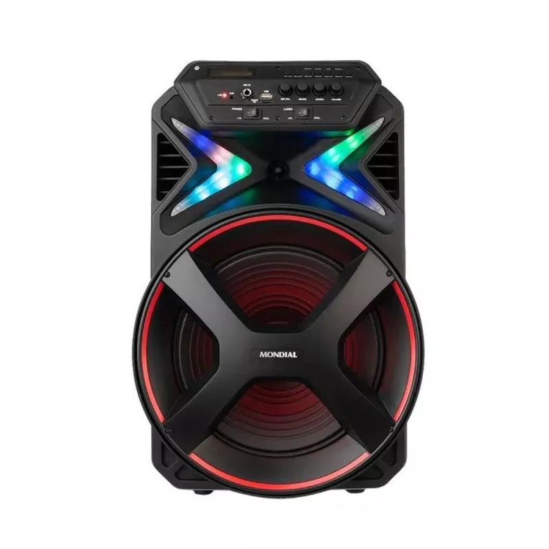 Caixa De Som  400w Com Bateria Cm400 Mondial