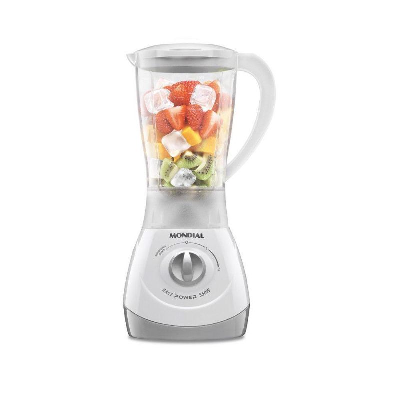 Liquidificador 02 Velocidades   550w L550 Branco Mondial