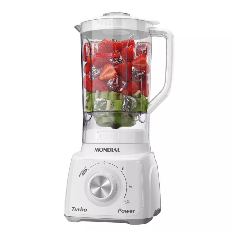 Liquidificador 03 Velocidades   550w L99 Branco Mondial