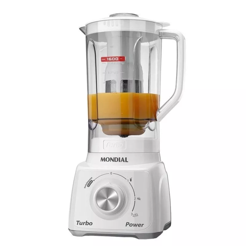 Liquidificador 03 Velocidades   550w L99 Branco Mondial