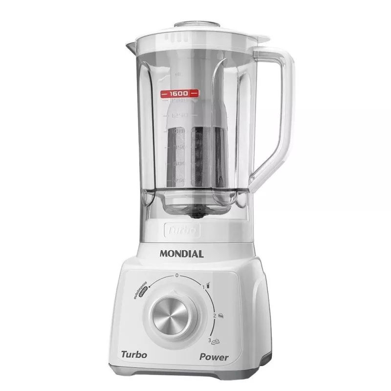 Liquidificador 03 Velocidades   550w L99 Branco Mondial