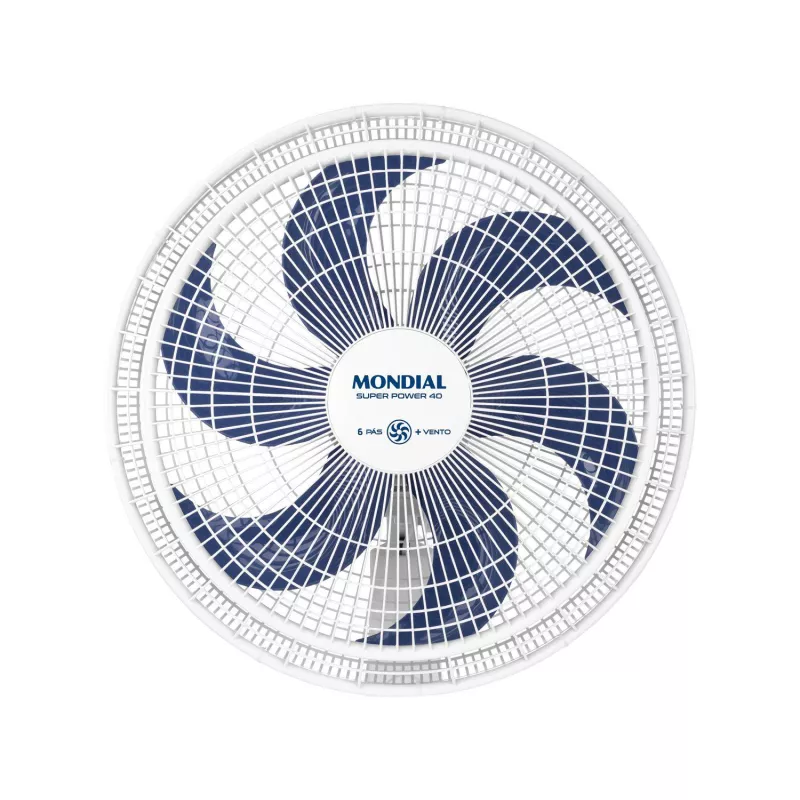 Ventilador Mesa 40cm 140w Super Power Vsp40w Branco Mondial