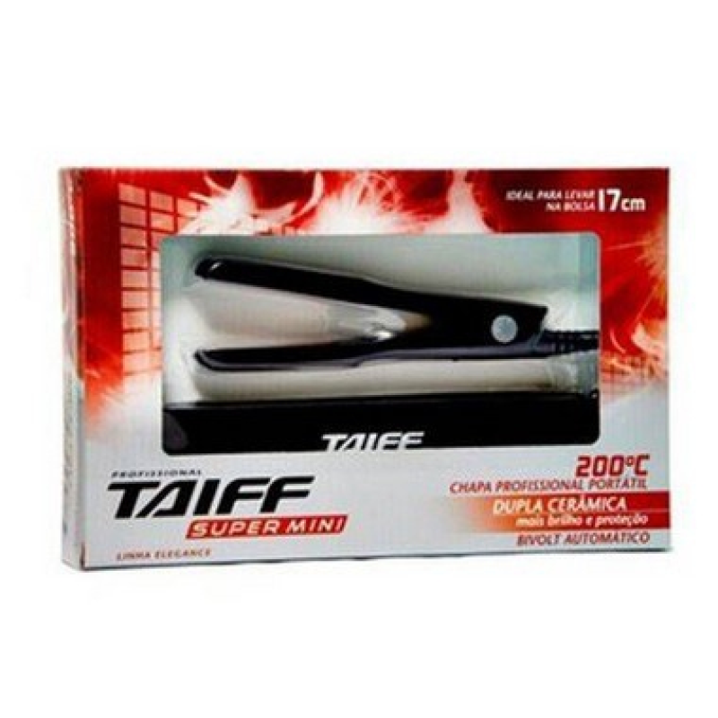 Chapinha Prancha Cabelos 200°c Super Mini Taiff