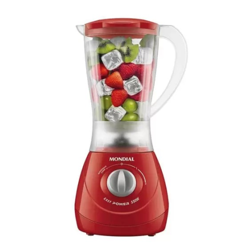 Liquidificador 02 velocidades   550w l550 vermelho