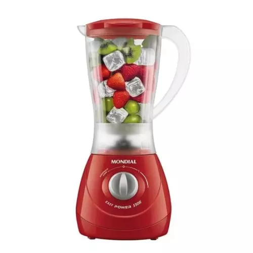 Liquidificador 02 velocidades   550w l550 vermelho
