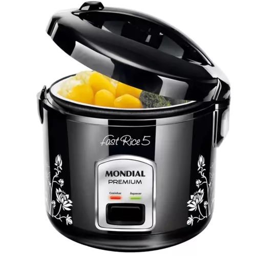 Panela elétrica 5 xícaras npe08 preta