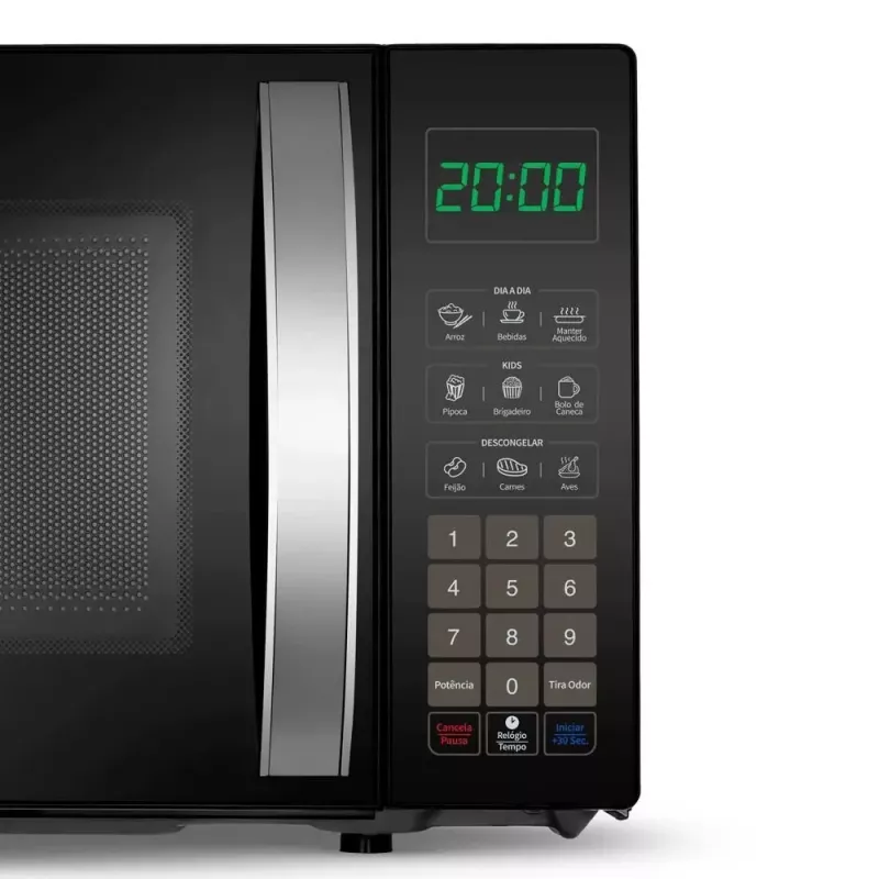 Microondas 21 litros 1200w mo0121b preto mondial Microondas 21 litros 1200w mo0121b preto mondial