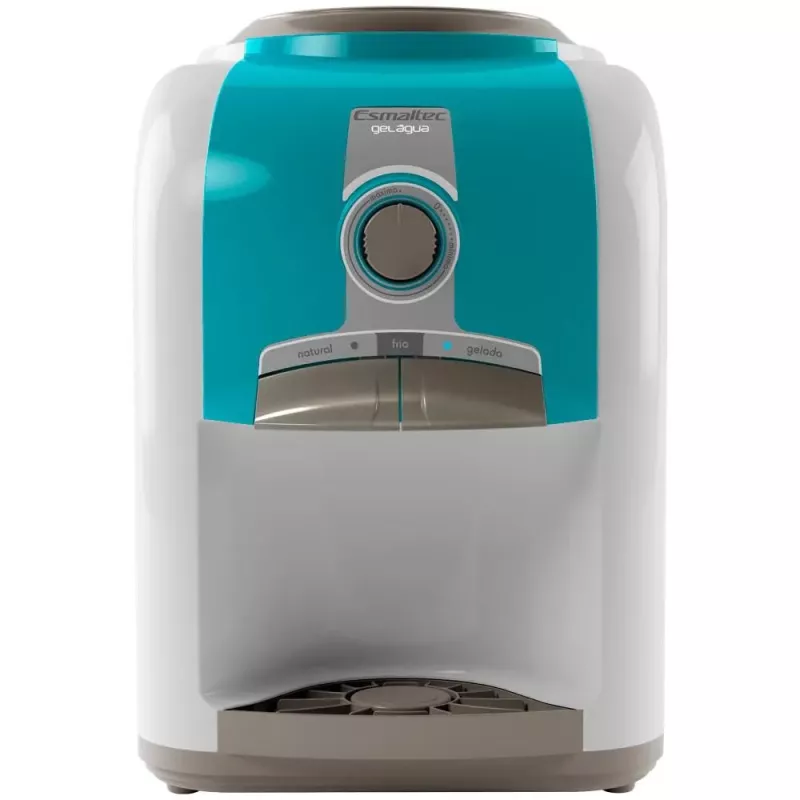 Bebedouro de mesa compressor egm30 turquesa esmaltec