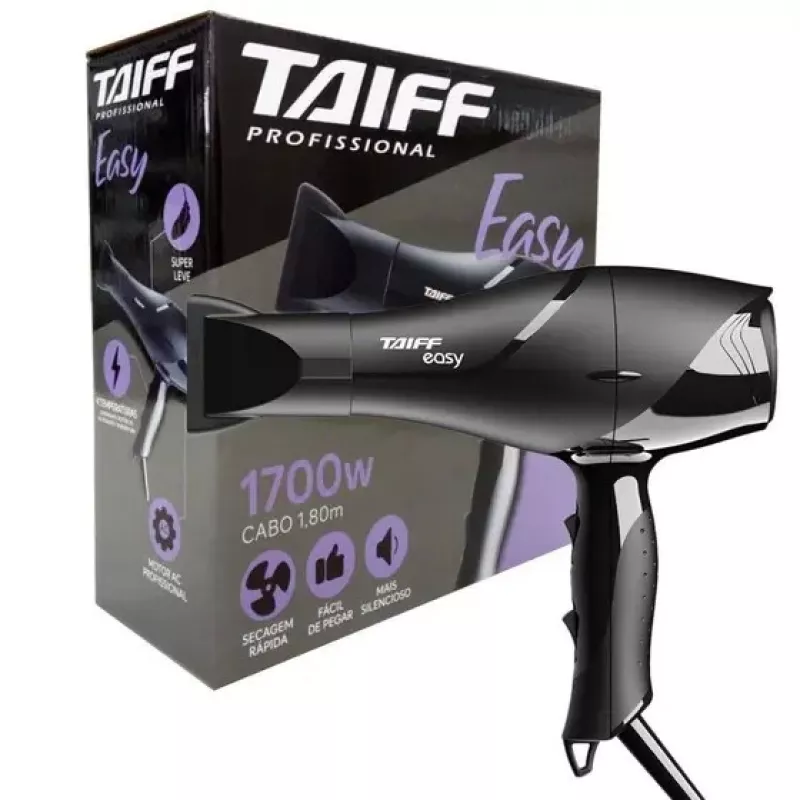 Secador De Cabelos 1700w Easy Taiff