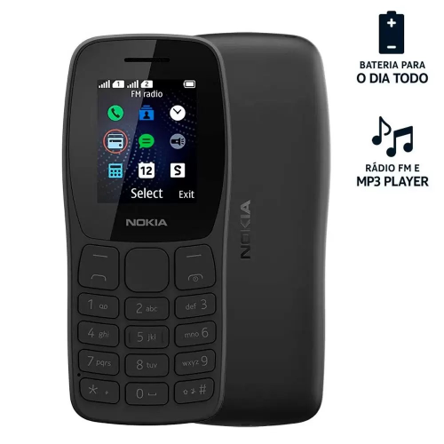 Nokia 105 Preto Noki...