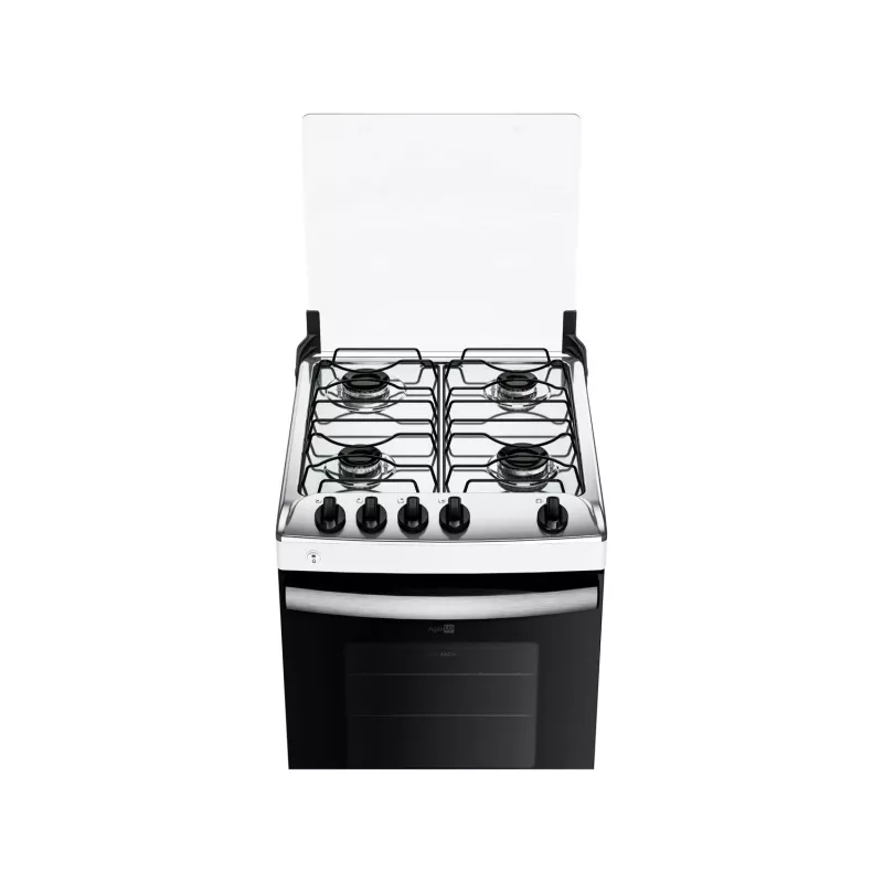 Fogão 4 Bocas Mesa Inox Agile Branco Atlas