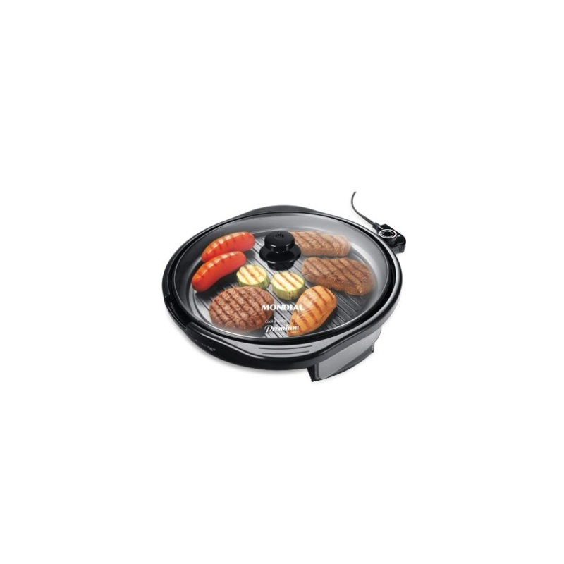 Grill 1200w cook & grill 40cm premium preto