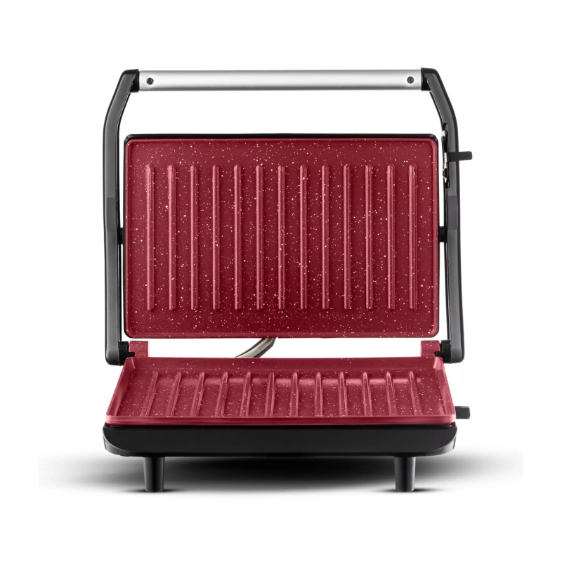 Grill 1000w master press red ceramic pg01rc