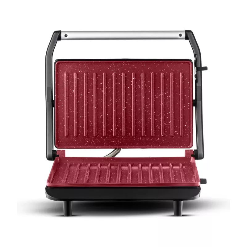 Grill 1000w Master Press Red Ceramic Pg01rc Mondial