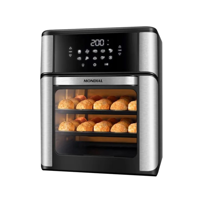 Fritadeira air fryer oven 2000w 12l afon12lbi