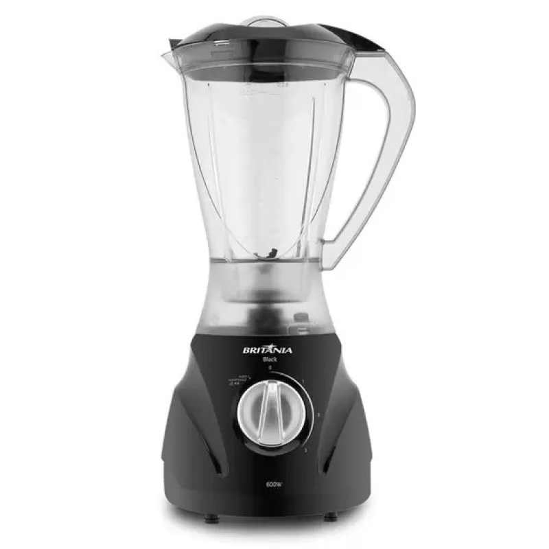 Liquidificador 03 Velocidades   600w Black Britania