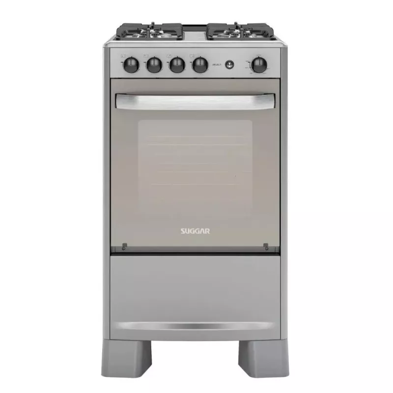 Fogão 4 Bocas Mesa Inox Fgisl410prix Select Inox Suggar