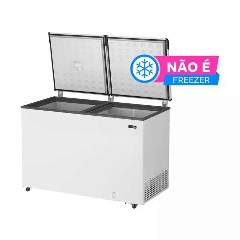 Conservador Horizontal 2 Portas 468 Litros Ech500 Branco Esmaltec