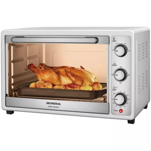 Forno Elétrico 1800w 52l Fr52w Branco Mondial