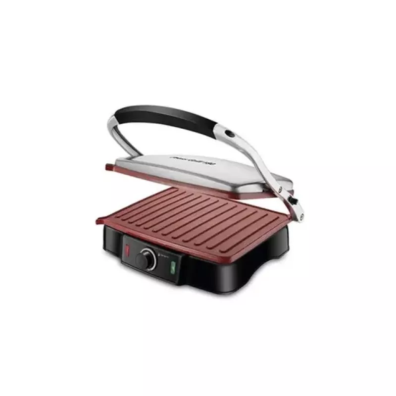 Grill 2000w Press Grill Red Ceramic Pg02 Mondial