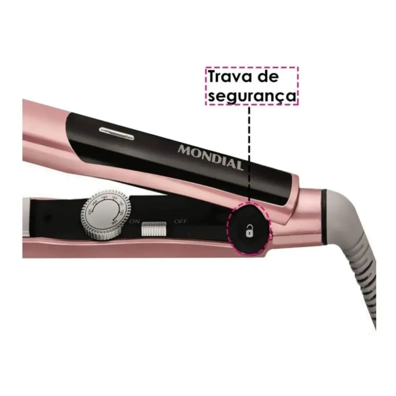 Chapinha prancha cabelos 220°c p20