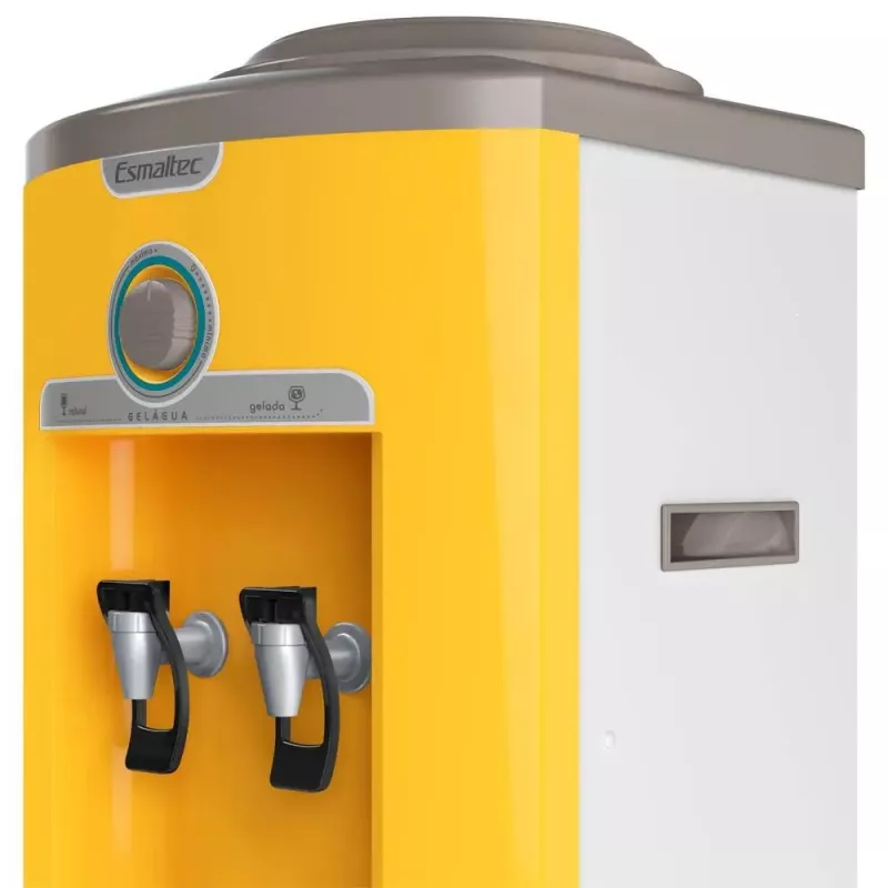 Bebedouro De Coluna Compressor Egc35b Amarelo Esmaltec