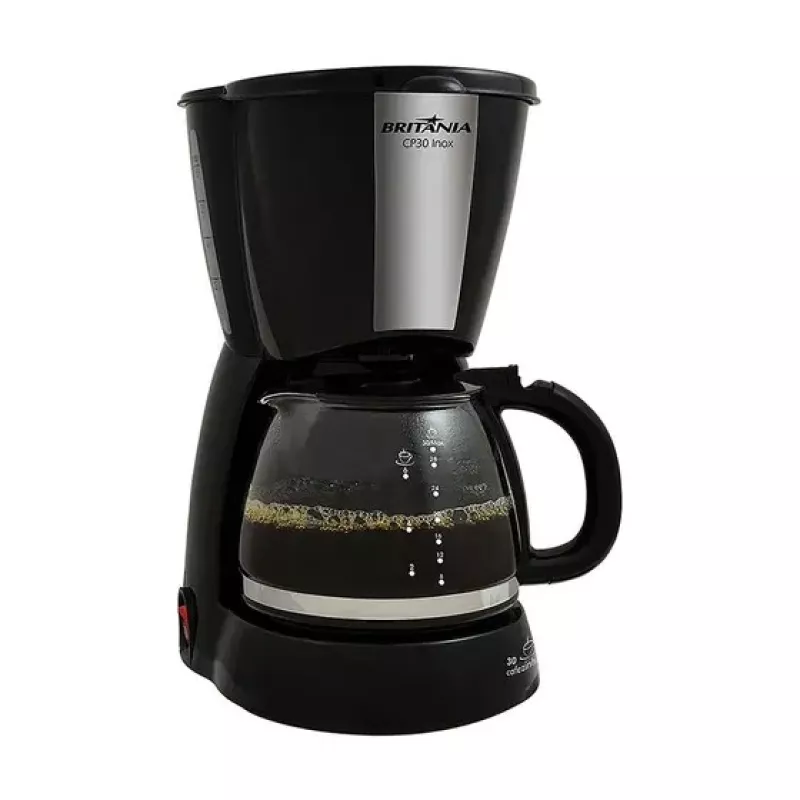 Cafeteira 30 Xícaras Cp30 Preta Britania