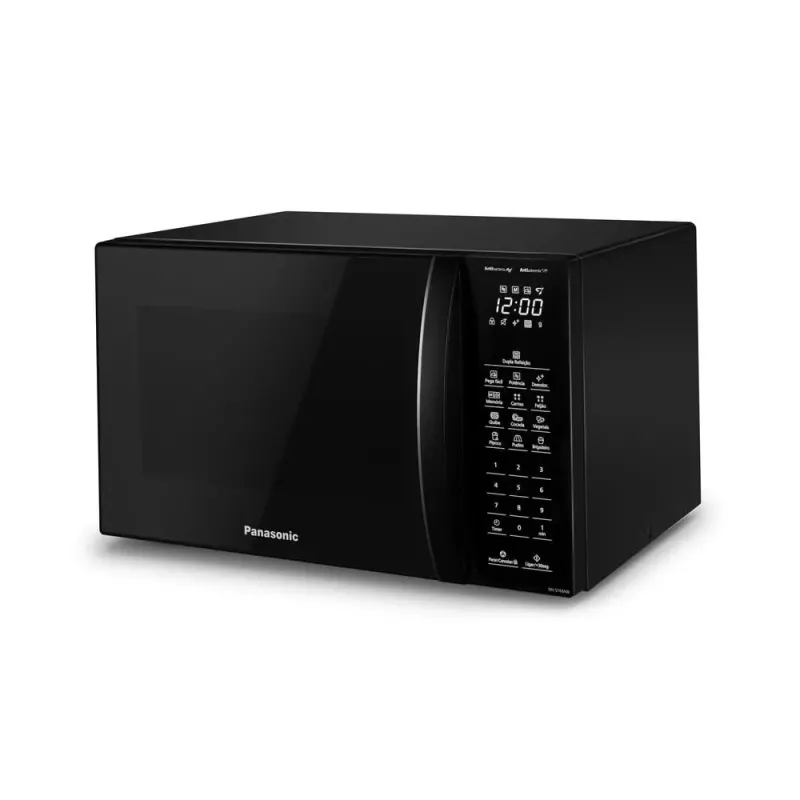 Microondas 34 Litros 900w Nnst66 Preto Panasonic