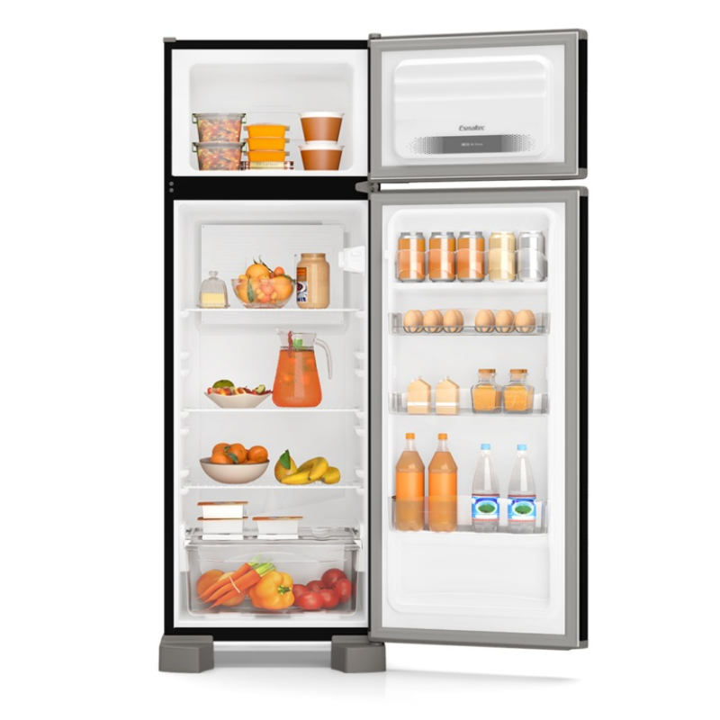 Refrigerador-geladeira 2 portas 276l cycle defrost rcd34 preto