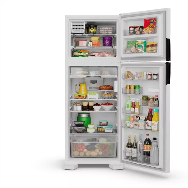 Refrigerador-geladeira Frost Free 2 Portas 451l Crm53 Inox Consul