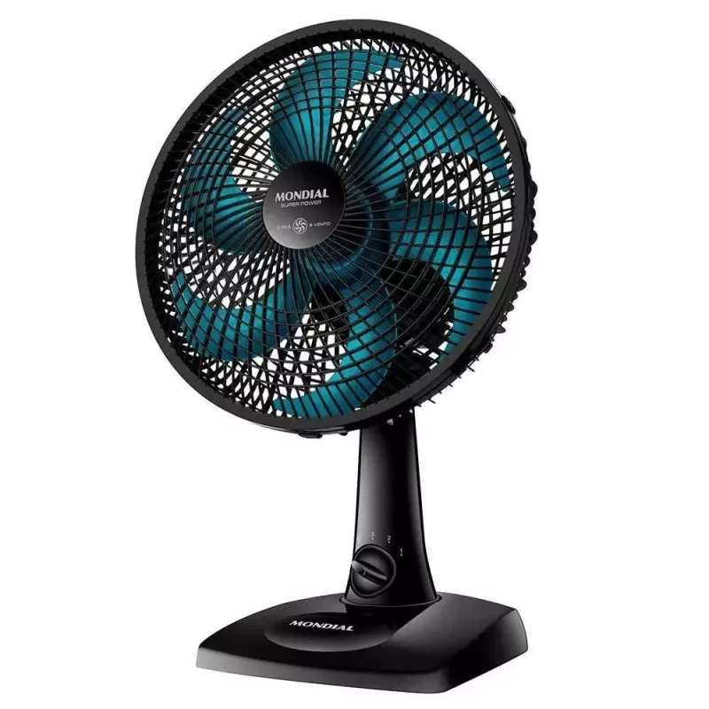 Ventilador Mesa 30cm 60w Super Power Vsp30ap Preto Mondial