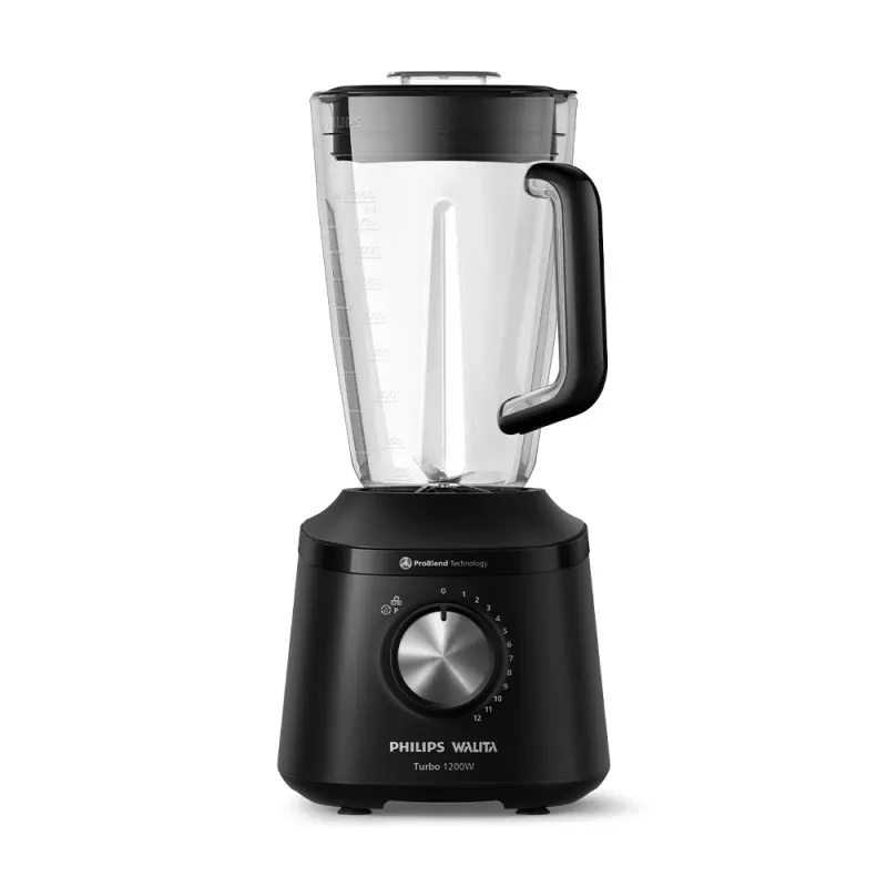 Liquidificador 12 velocidades 1200w hr2271/90 preto philips
