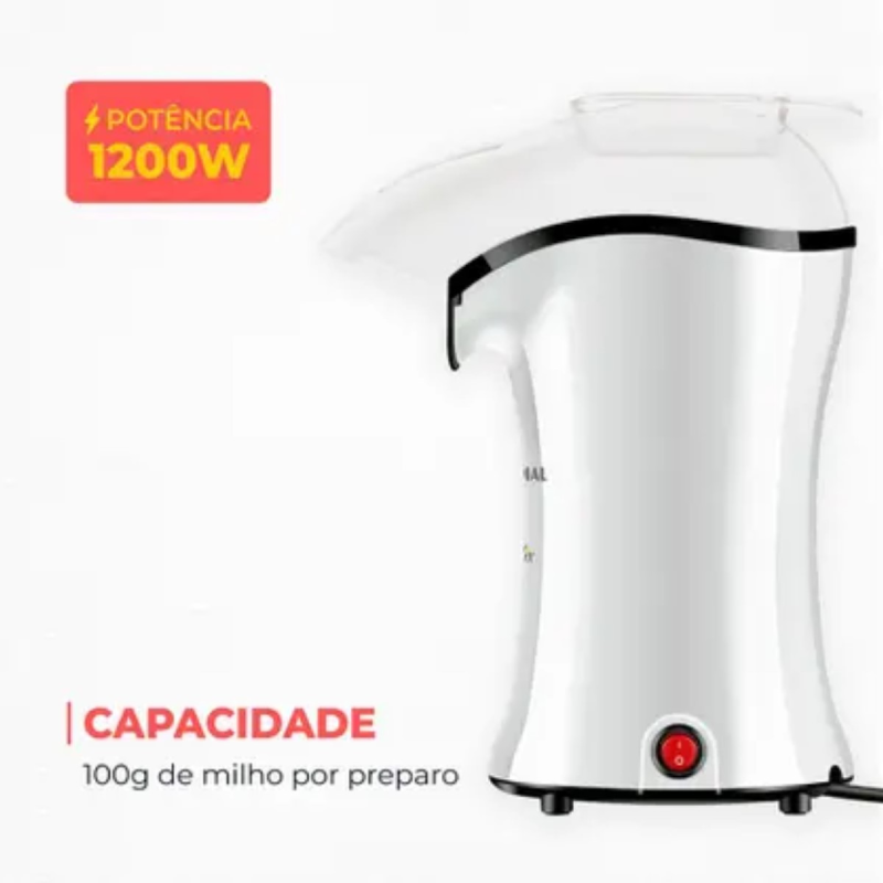 Pipoqueira elétrica 1200w popflix pp04