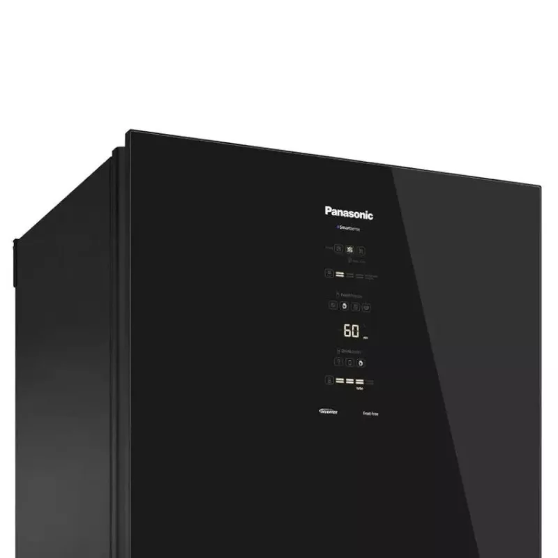 Refrigerador-geladeira Frost Free 2 Portas 450l Nrbb65 Preto Panasonic