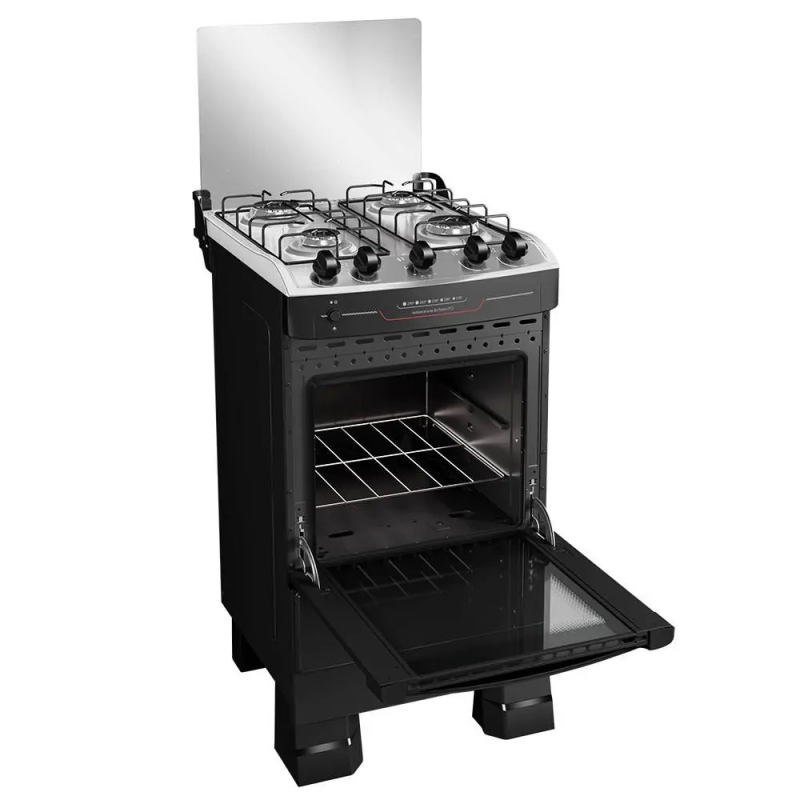 Fogão 4 bocas mesa inox mfi4bf4qpt