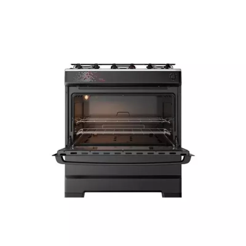 Fogão 0 bocas mesa inox ideal master preto esmaltec