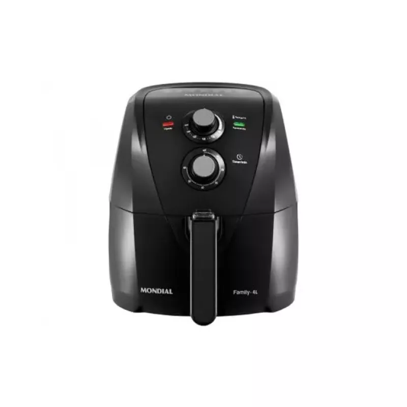 Fritadeira air fryer 1500w 4,0l family afn40bf preta mondial