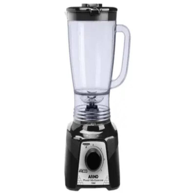 Liquidificador 03 velocidades   700w power mix lq19 preto