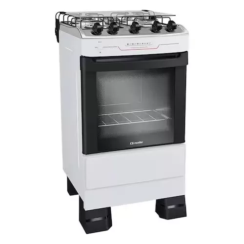 Fogão 4 bocas mesa inox mfi4bf4qbr